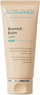 Schrammek Blemish Balm Light (1.4 fl oz) - Covering Special Care for Irritated, Reddened & Impure Skin - The Original since 1967 - BB Cream - Tinted Face Moisturizer - Facial Skin Care - Dr