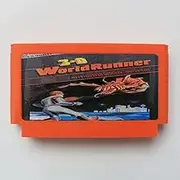 Royal Retro 3D World Runner 60 Pin Game Card For 8 Bit Subor Game Player