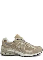New Balance 2002R Distressed Mesh Sneakers - Beige - 4.5 4.5
