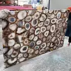 Natural Geode Countertop Slab, Agate Kitchen & Hallway Desk Countertop Decor