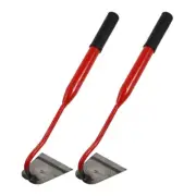 2 Pcs Small Hand Hoe Tool Digging Garden Tools Hoes Landscaping Plowing
