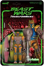 Super7 - Transformers - ReAction Wv 7 Beast Wars - Dinobot [New Toy] Action Fi