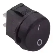 On-Off Round Rocker Switch SPST