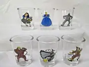 6 Piece Shot Glass Set Of The Wizard Of Oz Movie
