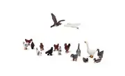 Woodland Scenics HO Geese and Chickens, #WS-A1968