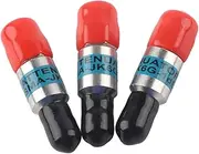 NDNCZDHC 3PCS SMA JK Male to Female Coaxial Attenuator 2W Attenuator DC to 6.0GHZ RF Coaxial Attenuator 50ω SMA Attenuator 1 to 30DB (1db)