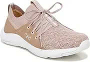 [RYKA] Womens Empower Lace Lifestyle Stretch Walking Shoes Women Tan 7.5 Wide (C,D,W)