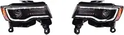 Car Lights Compatible With Jeep Grand Cherokee Headlights 2014-2020 ，LED Projetor head Lamp Daytime Running Light Automotive Accessories