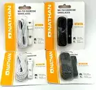 Nathan No Tie Shoe Laces Locking Run Walking Hiking Black White Exercise NEW