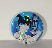 Chainsaw Man Aki Hayakawa Holographic Character Badge/Pin 6cm