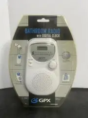GPX (A321) Battery Operated AM / FM Digital Clock Display Clock Radio NEW