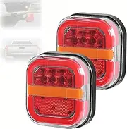 Wireless Trailer Lights Kit, Wireless Trailer Lights Magnetic, LED, Waterproof Waterproof with Brake and Turn Signals for Trucks, Boat, Utility Rv Camper (1PCS)