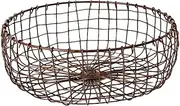 Metal Fruit Bowl - Vintage Iron Fruit Bowl for Kitchen Counter,Wire Fruit Storage Basket for Bread Snack Vegetable Table Dining, New Home