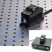 450nm 100mW Blue Laser Dot Module + TTL Analog + TEC +Adjustable Power Supply
