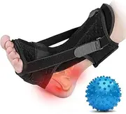 Plantar Fasciitis Night Splint Foot Drop Orthotic Brace Night Time Ankle Splint for Plantar Fasciitis Relieve Foot Pain foot Brace Leg Support for Unisex for Plantar Fasciitis