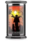 Kringle Candle SCARECROW Large Tumbler Halloween 2022 - NEW Black Jar Soy Wax