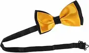 [WESIEVYA] Men's Wedding Groom Bow Tie Tuxedo Bowties Pre-tied Bowties for Men Finish Royal Style