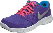 [Nike] Kids Girl's Flex Experience 3 Shoes, Hyper Grape/Photo Blue/Hyper Pink/Metallic Silver, 7 Big Kid M