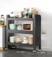 Joybos® Versatile Floor Storage Cabinet 3-Layer Gray