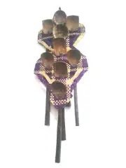 CEYLON HANDMADE COCONUT SHELL SPOONS 9 PCS & HAND MADE SPOON HANGER FREESHIPPING