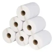 6 Rolls 4" x 6" Zebra 2844 Eltron ZP450 Direct Thermal Shipping 1500 Labels