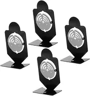 Abaodam 4pcs Rotating Target Rotary Shooting Targets Shooting Outdoor Multi-Functional Archery Shot Board Indoor Training Tool Precision Practice Metal