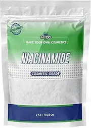 Myoc Niacinamide Powder | Cosmetic Grade | DIY Skincare & Beauty Formulations – 2 Kg / 70.55 Oz