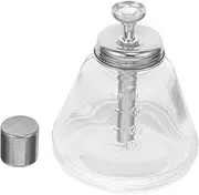 TOVINANNA Liquid Dispensers Aluminum Portable Empty Bottles Nail Polish Remover Bottles Manicure Bottle Glass