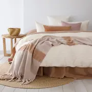 Bambury Lores Quilt Cover Set Stone