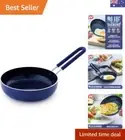 Cookware Mini Egg Fry Pan Skillet, Diamond Infused Healthy Ceramic Nonstick, ...