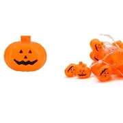 Halloween String Lights LED Pumpkin Lights Orange