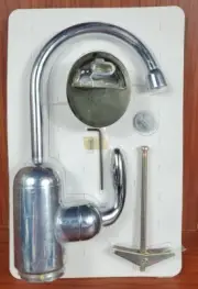 GE Chrome Faucet UCFCRBL CR2032 for GE Water Filtration System NOS New Sealed