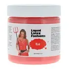 Ammonia Free Liquid Latex Body Paint - 4oz Red