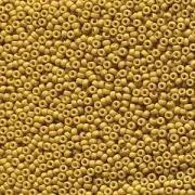 Matte Opaque Mustard Miyuki Seed Beads 11/0 (11-92312-TB)