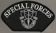 Army Special Forces hat patch