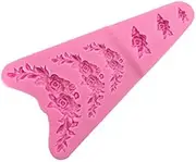 Cookie Cutters 2Pcs Baking Tools Decorative Pattern DIY Foliage Fondant Silicone Mold