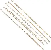[SHINEOFI] Diy Hat Charms Metal Chain Accessory for Women Men Vintage Boho Style Hat Chain Trucker Cap Decor Bulk Pack