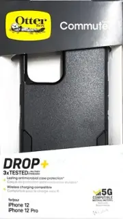 OtterBox Apple iPhone 12/iPhone 12 Pro Commuter Series - Black