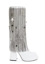 [Sugar Thrillz] Starlet Effect Platform Boots