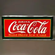 Slim Led Drink Coca-Cola Sold Here Ice Cold Slim Led Sign Coke Gameroom Basement