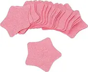 VALICLUD 25Pcs Natural Compressed Star Shaped Makeup Remover Pads Soft Wipes for Gentle Cleansing Versatile Face Safe for All Skin for Go Use