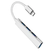 High Speed 4 Ports Usb 3.0 Type C Hub With Power Supply Usb2.0 Splitter Adapter For Imac Laptop Desktop Accessories Usb Cables Hubs & Adapters