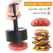 Hamburger Press, Burger Press Patty Maker for Stuffed Burgers, Beef BBQ Black