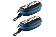2PK Arena Case Pouch Protection Holder f Swimming Training Swim Goggle Black BL