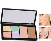 Color Corrector Palette,6 Colors Concealer Palette Cream Contour Palette | Waterproof Makeup Palette Full Coverage Correcting Concealer for Blemishes