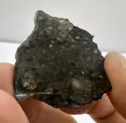 NWA 11182 Moon/Lunar Meteorite Slice, Moon Meteorite, Astronomy Gift, 3.64g