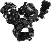 POPETPOP 10pcs Vertical J Hooks Buckle Accessories Cameras Secure Head Mount with Long Thumb Screws Versatile Compatibility for Enhanced Video Content