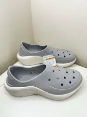 Crocs sneakers women’s men’s unisex classic beige summer holiday size Uk 9 - 10