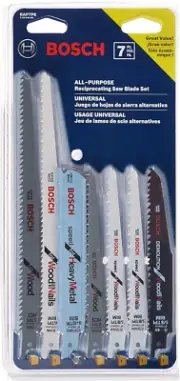 RAP7PK 7-Piece Reciprocating Saw Blade Set