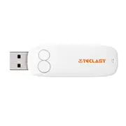 White Mini Portable Flash Memory Drive 8GB